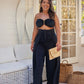 Black Jumpsuit Set