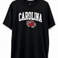 Gamecocks Black T-Shirt College Football Graphic Tee Unisex