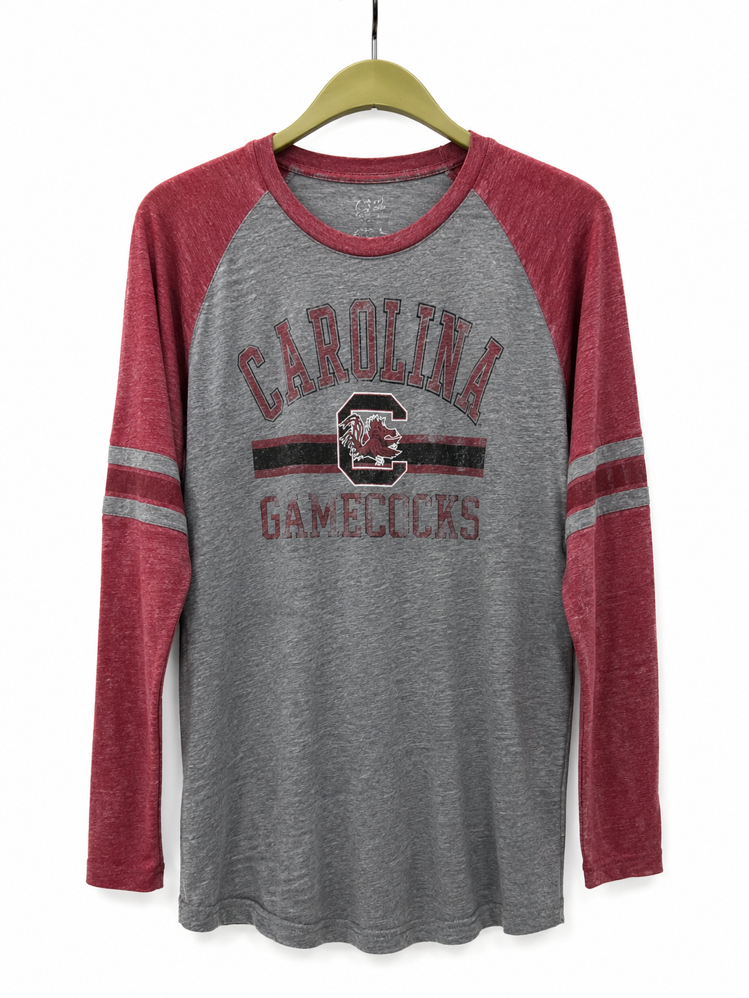Gray & Garnet Long Sleeve College Fan Tee | Game Day Inspired Shirt