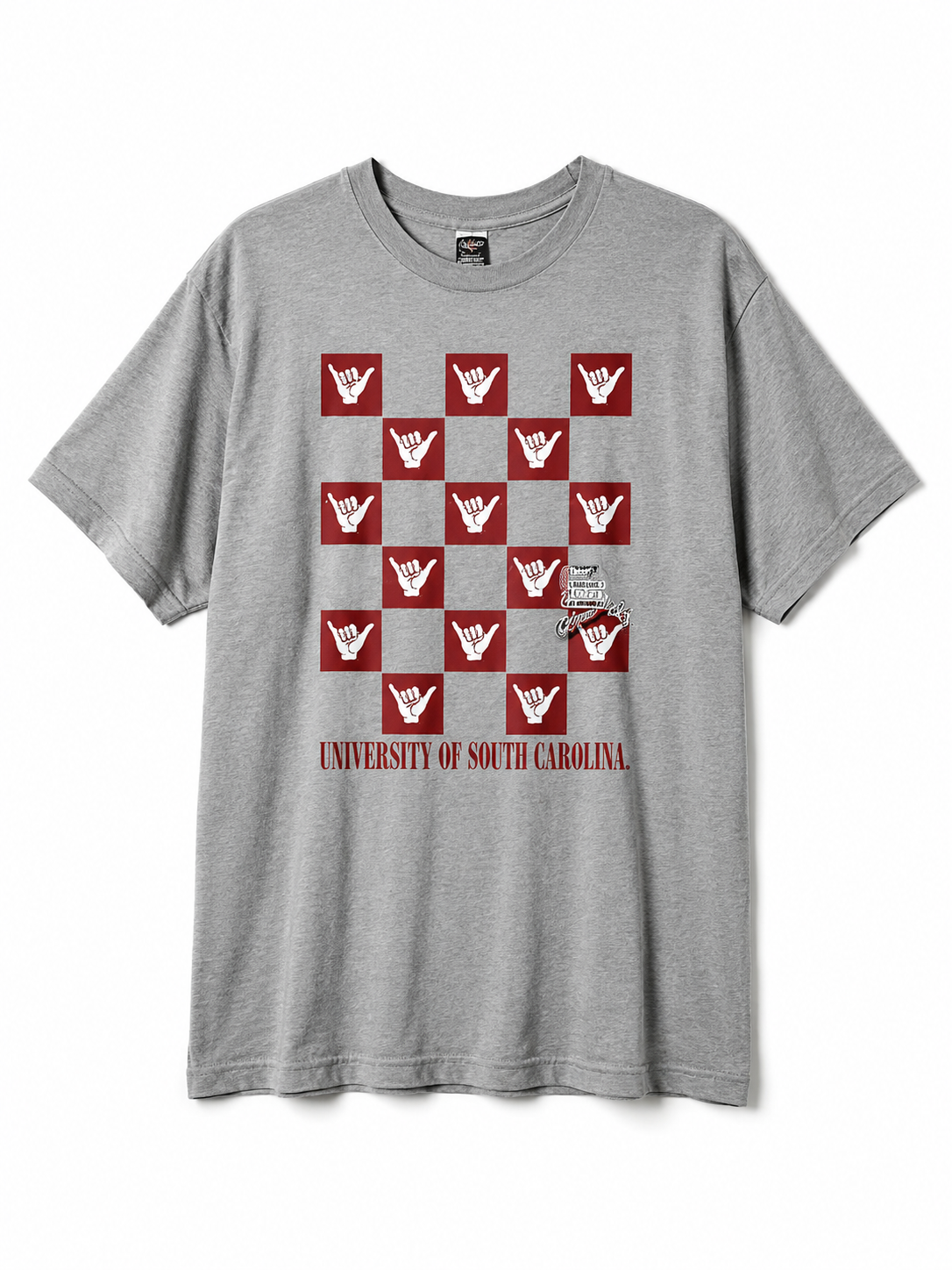 Gray Graphic T-Shirt | College Football Inspired Fan Tee