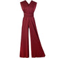 Latina Flair Backless Wide-Leg Jumpsuit