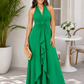 Emerald Romance Maxi Dress