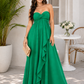 Emerald Romance Maxi Dress