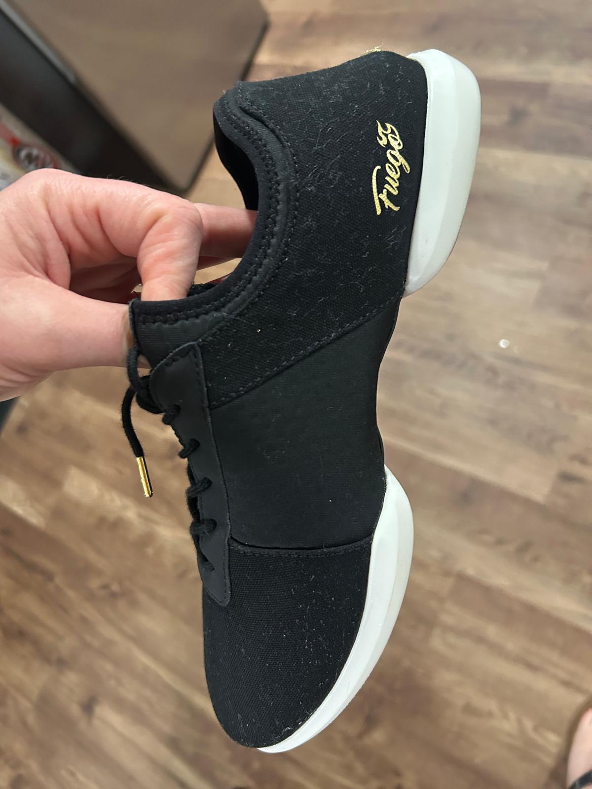 Black Fuego Split-Sole Dance Shoes | Latin, Salsa & Ballroom Dance Shoes