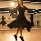 Black Fuego Split-Sole Dance Shoes | Latin, Salsa & Ballroom Dance Shoes